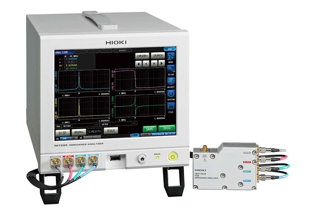 日置HIOKI IM7585 阻抗分析仪测量频率1MHz~1.3GHz