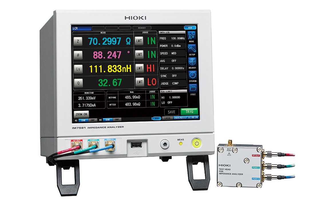 日置HIOKI IM7581阻抗分析仪测量频率100kHz~300MHz​