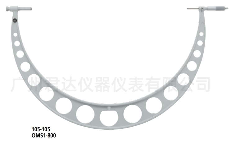 日本三丰 滑动测砧式外径干分尺 105系列